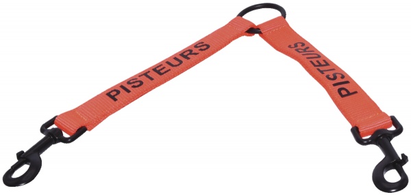 Coupleur Pisteurs en nylon orange