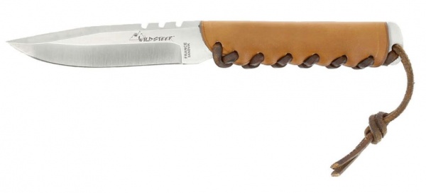 Couteau Baby Wild WILDSTEER cuir lame 90 mm