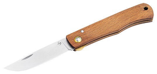 Couteau boker plus rusticus lame 84 mm manche h�tre