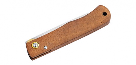 Couteau boker plus rusticus lame 84 mm manche h&ecirc;tre