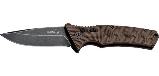 Couteau Boker Plus strike coyote speapoint