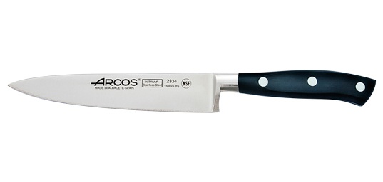 Couteau chef rivera Arcos lame de 150mm