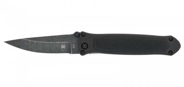Couteau Cobratec Black Quick Strike Hidden Release