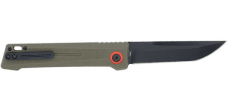 Couteau Cobratec Inferno green