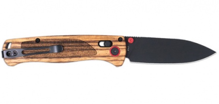 Couteau Cobratec Zebrawood black