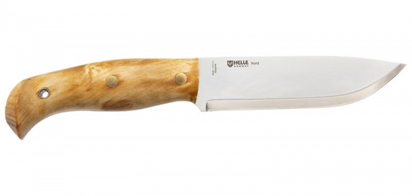 Couteau Helle nord sleipner lame de 147 mm manche en bouleau
