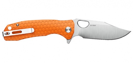 Couteau Honey Badger flipper medium orange