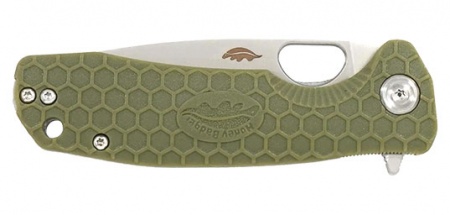 Couteau Honey Badger Flipper small vert