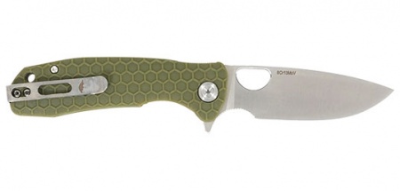 Couteau Honey Badger Flipper small vert