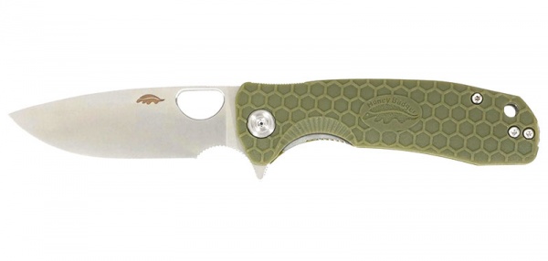 Couteau Honey Badger Flipper small vert