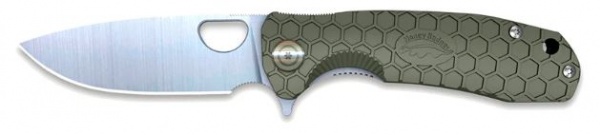 Couteau Honey badger m�dium vert