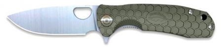 Couteau Honey badger m&eacute;dium vert