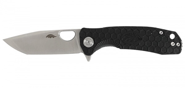 Couteau Honey Badger small tanto noir 