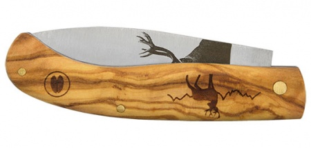 Couteau Joker gravure cerf