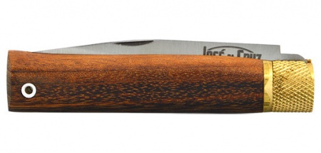 Couteau Jos&eacute; Da Cruz merendeira manche bois tigr&eacute;