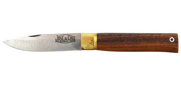 Couteau Jos� Da Cruz merendeira manche bois tigr�