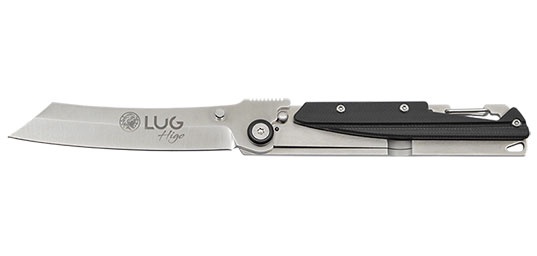Couteau Lug SP3S lame higonokami manche G10 noir