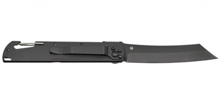 Couteau Lug SP3S lame higonokami noire manche G10 noir