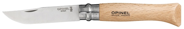 Couteau Opinel n�9 lame inox manche en h�tre 