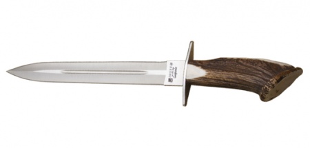 Dague de chasse joker lame 300 mm manche en bois de cerf