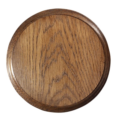 Ecusson en ch�ne rond  20CM