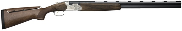 Fusil superposer Beretta silver pigeon 1 sporting Cal 12/76 mm canons 76 cm crosse bois busc r�glable