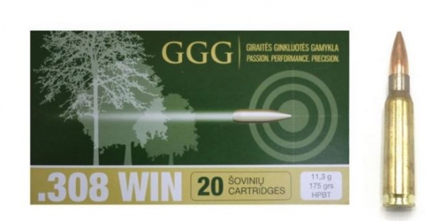 GGG NOSLER 308 WIN 175 GRS HPBT