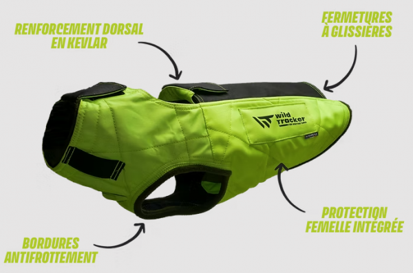 Gilet protection X-protect wildtracker byespuna t65