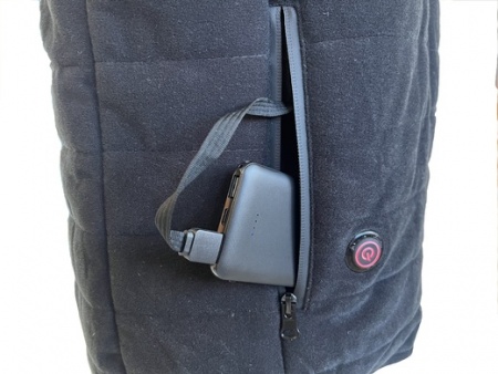 Gilets chauffants Pisteurs noit taille S avec batterie 