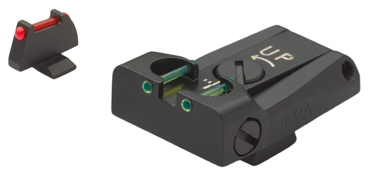 Hausse r�glable et guidon LPA pour Beretta 
