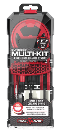 Kit de nettoyage Real avid multi kit cal 357/38/9mm