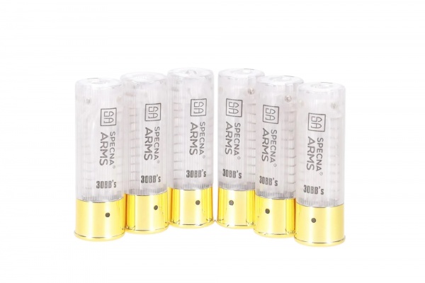 Lot de 6 catouches Specna Arms pour fusil a pompe 30 coups 
