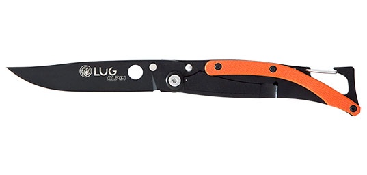 LUGORANGE LAME 80MM MANCHE G10