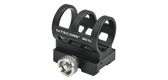 Montage pour lampe NITECOR sur rail picatinny 