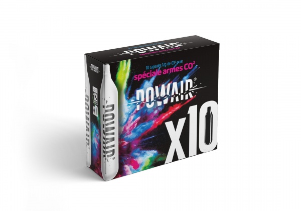 Pack de 10 cartouches de co2 Powair