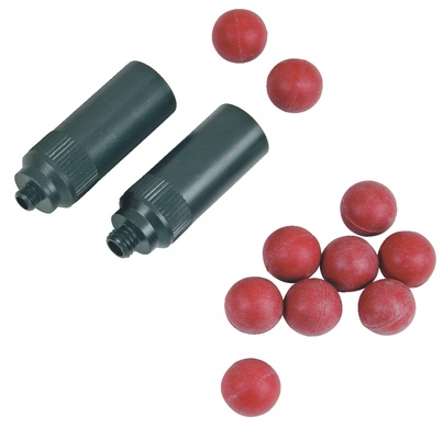 Pack lance billes sapl M10X1,50 plus 10 billes caoutchouc diam 18 mm