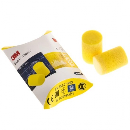 Paire de bouchons d\'oreille PVC 3M 