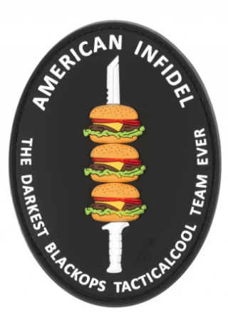 Patch PVC american Infidel