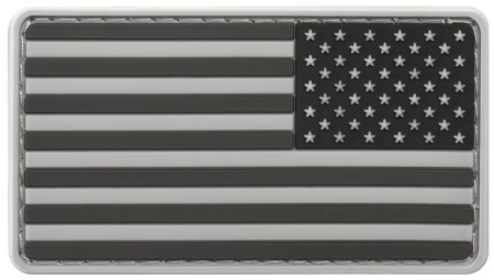 Patch PVC drapeau americain reversed