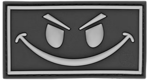 Patch PVC evil smile