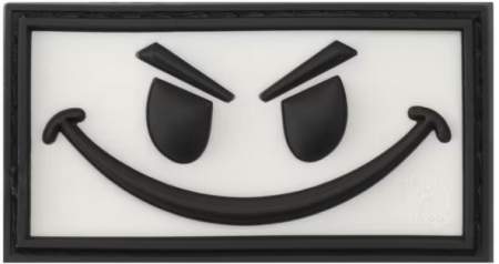Patch PVC evil smile