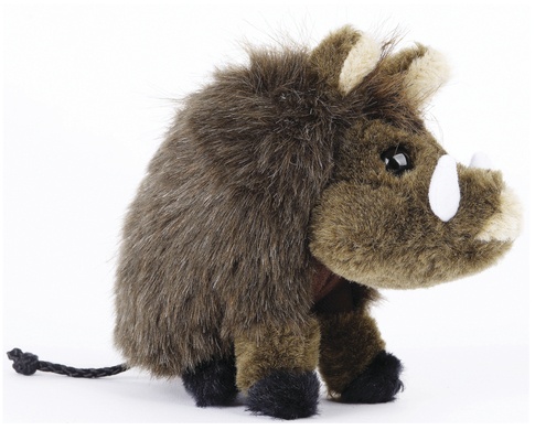 Peluche sanglier Nature 18 cm
