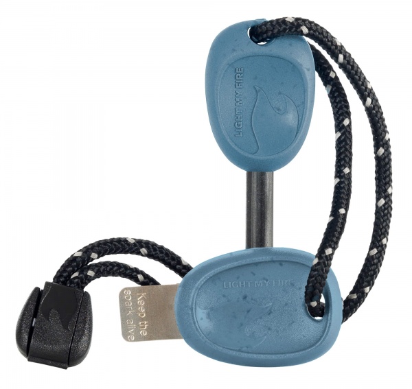 Pierre a feu fire steel scout bioplastic bleu