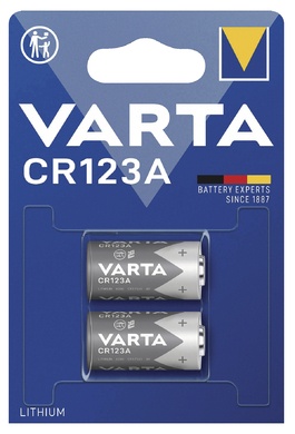 pile varta cr123a 3v blister de 2