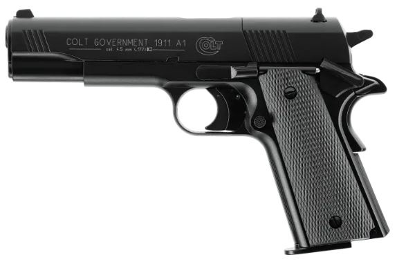 Pistolet Colt government 1911 A1 Co2 bronz� cal 4.5 mm 8cps