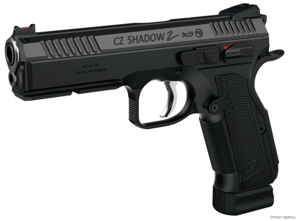 Pistolet cz shadow 2 cal 9x19 bb