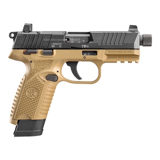 Pistolet Fn herstal 502 tactical FDE/BLK cal 22 lr