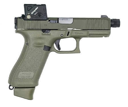 Pistolet Glock 45 A-Cut COA gen 5 FS filet&eacute; &eacute;dition hunter