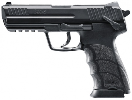 Pistolet H&k 45 Co2 noir hop up fixe 