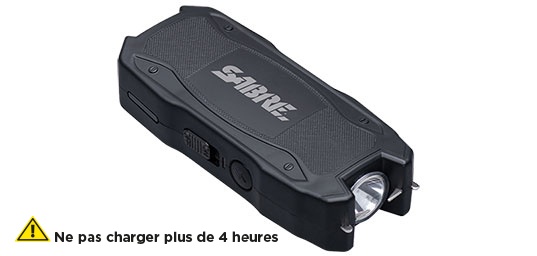 Pistolet paralysant sabre red avec lampe torche